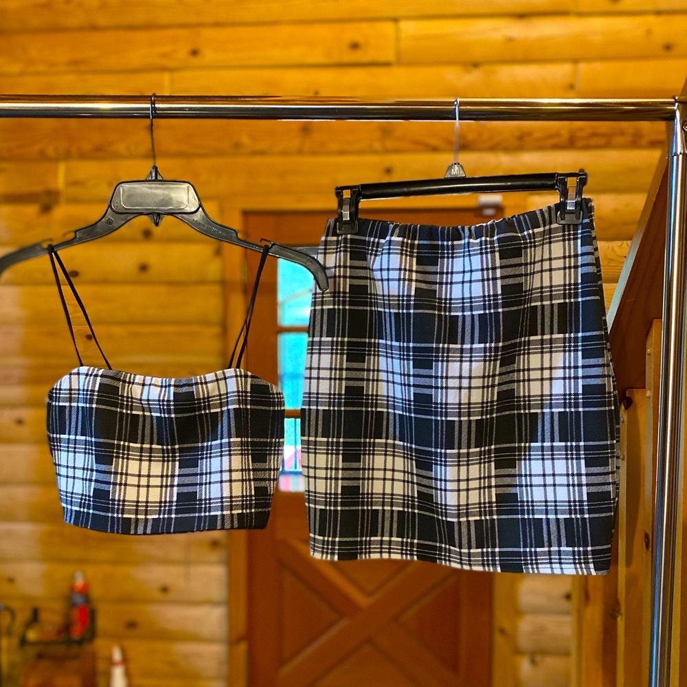 Coord mini skirt set